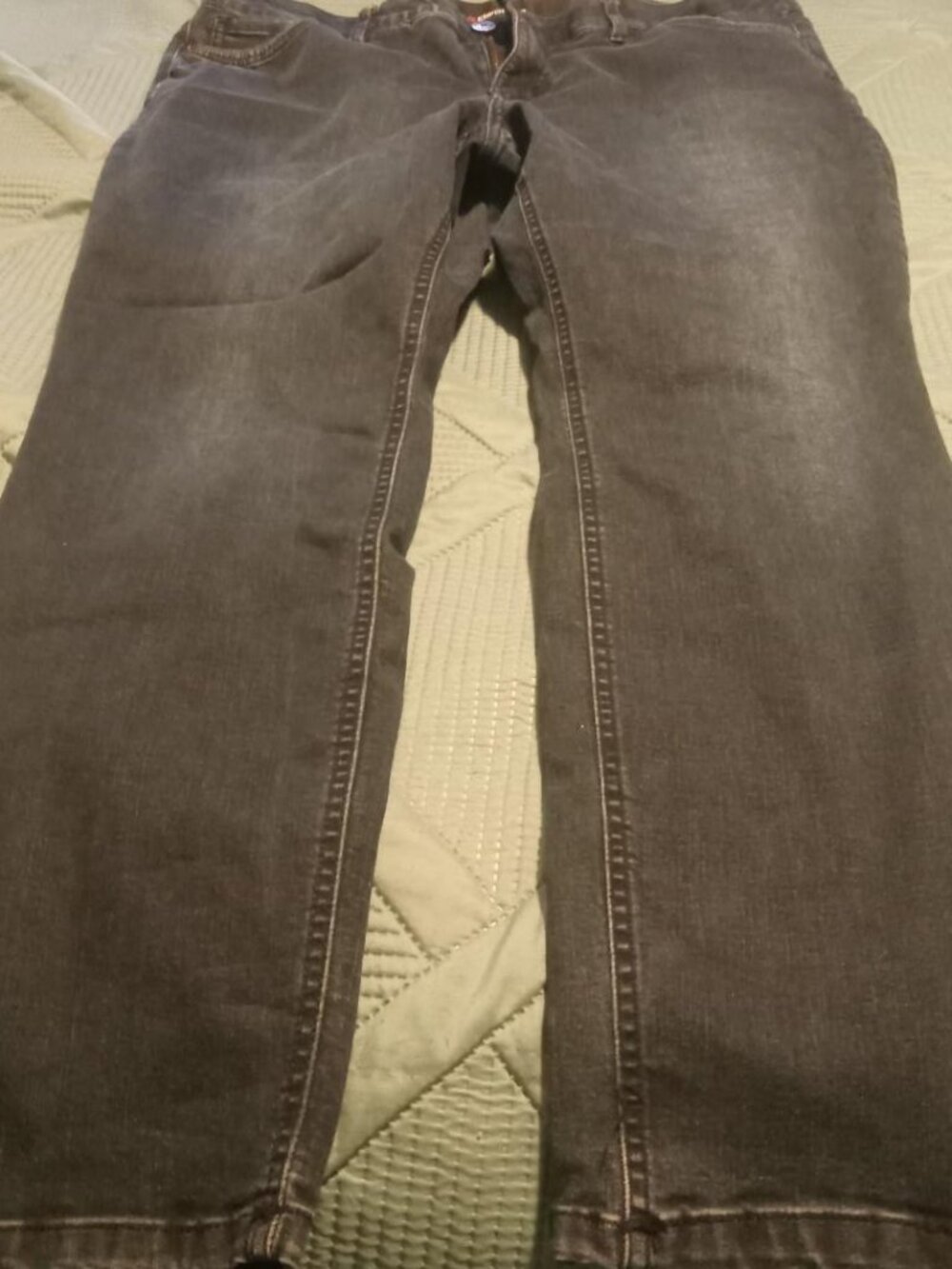 Denim jeans size 18, dark blue